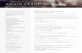 AAmaral Resume-2 - Annette Amaralannetteamaral.com/resume.pdf · Title: AAmaral_Resume-2 Created Date: 2/6/2018 11:49:48 PM