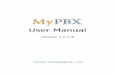 MyPBX User Manual - Компания «ФастКолл» - …MyPBX User Manual Introduction 1 MyPBX — Embedded Hybrid IP-PBX for Small Businesses MyPBX is a standalone embedded