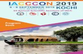 IACCCON Program Book Program Book.pdf · Dr. Santosh Yadav MBBS PGDCC Dr. Rajeswarara Rao MBBS MD PGDCC Management of Cardiogenic Shock Comp lic angMyocard Infarcon : 2019 Update