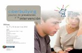 CURSO: ciberbullying · ciberbullying intervención CURSO: y la > > Trabajadores y trabajadoras del ámbito de la juventud (Información juvenil, ayuntamientos, diputaciones, asociaciones