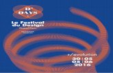 Le Festival du Design - Paris Loves Kidsparisloveskids.com/wp-content/uploads/2016/05/... · D’DAYS | 3 À Nous Paris – AD Magazine ADAGP, Société des Auteurs dans les Arts