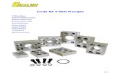 Code 62 4-Bolt Flanges - Sealum · Code 62 4-Bolt Flanges O™Ring Boss National Pipe Thread Socket Weld Pipe Socket Weld Tube Butt Weld Pipe Cover Plates Union Plates Gage Blocks
