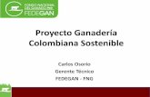 Proyecto Ganadería Colombiana Sostenible · predios ganaderos cuentan con menos de 50 cabezas. Fuente: Fedegán - Cálculos Oficina de Planeación. Inventario Ganadero con base en