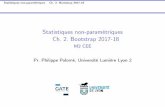Statistiques non-paramétriques Ch. 2. Bootstrap 2017-18risques-environnement.universite-lyon.fr/IMG/pdf/np_ch2_boot_2017_… · Statistiques non-paramétriques Ch. 2. Bootstrap 2017-18