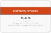 Distributed Systems - Nanjing University...George Coulouris etc., Distributed Systems: Concepts and Design, 5th edition, Addison-Wesley, 2005. 或者说： 又一次“工业革 命”已经开始！科技革命