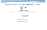 Catalogue des FORMATIONS - neosys-info.fr · 2019-02-25 · Système d’Information Décisionnel : problématique et déploiement . ... Windows 10, maîtriser votre poste de travail