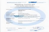  · 2019-01-09 · Certificate number: GSlMV-EN1090-2.00167.2015.003 welding shop: Remarks: LTA Anlagentechnik GmbH, Straße der DSF 52, 19071, Brüsewitz, GERMANY L TA Anlagentechnik