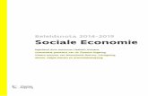 Beleidsnota 2014-2019 Sociale Economie · OD Klaverbladen lokale diensteneconomie ..... 21 2.2. OD Ondersteuning van de lokale regierol..... 22 3. Strategische doelstelling: Investeren
