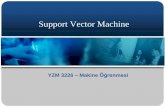 Support Vector Machine - WordPress.com · 10/8/2016  · Support Vector Machine (Destek Vektör Makineleri) SVM Tarihçe Linear Sınıflandırıcılar SVM Uygulama Alanları SVM Related