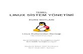 Linux Sistem Yönetimi - Dokuz Eylül Universityweb.deu.edu.tr/doc/misc/Linux_Sistem_Yonetimi.pdfTEMEL LINUX SİSTEM YÖNETİMİ KURS NOTLARI 30-31 OCAK 2001, AKADEMİK BİLİŞİM