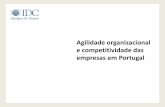 Agilidade organizacional e competitividade das empresas em … › IDC › Estudo_Agilidade_IDC.pdf · 2016-03-07 · • TI e negócio possuem visões diferenciadas relativamente