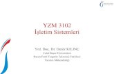 YZM 3102 İletim Sistemleri - WordPress.com · işletim sistemi servisleri –Kullanıcı Arayüzü (UI) –Program Çalıması / Yürütmesi (Program ... yönetimi,iletim sisteminde