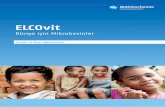 ELCOvit - SternVitamin GmbH & Co. KG › wp-content › uploads › 2019 › 08 › ... · 6 Vitaminler ve mineral maddeler – insan sağlığı için vazgeçilmezler 10 ELCOvit