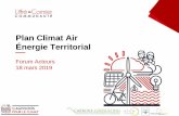 Plan Climat Air Énergie Territorial - Liffré-Cormier Communauté · 2019-09-16 · 8. Évolution coordonnée des réseaux énergétiques 9. ... Comité de pilotage Finalisation