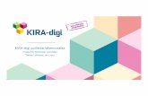 KIRA digi uudistaa rakennusalaa - Betoni · KIRA‐digi uudistaa rakennusalaa “Inspiroidu betonista” seminaari Teemu Lehtinen, 19.1.2017