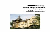 Wallenberg svéd diplomata meggyilkolásamek.oszk.hu/09600/09621/pdf/wallenberg.pdf · Izraelita Hitközség kórházának főorvosát és Stöckler Lajost. Koncepció Wallenberg