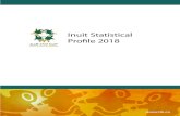 Inuit Statistical Proﬁle 2018 - Inuit Tapiriit Kanatami · 2018-09-14 · Inuit Tapiriit Kanatami 5 The Inuit Statistical Proﬁle 2018 provides a series of data-based indicators