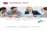 CATALOGUE DES SERVICES - Central Testl.centraltest.com/espnews/pdf/20171002_catalogue-consulting-2017-WEB.pdfCATALOGUE DES SERVICES 2017 - 2018 FORMATIONS CONSULTING WORKSHOPS. PRÉSENTATION