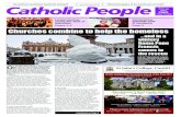 Pages 4-5 Page 8 Churches combine to help the homeless · 2020-02-17 · homeless women. Usually the shelters open in the evening and close in the morning. The Vatican has also distributed