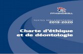 Mise en page 1La Charte d'éthique et de déontologie de la FFHandball s'inscrit dans le cadre légal pré-cité et se fonde sur la Charte d'éthique et de déontologie du sport français
