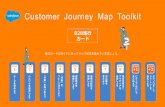 CustomerJourneyMapToolkit - Salesforce...CustomerJourneyMapToolkit 進 カードのガイドに沿ってマップ作成を進めていきましょう。STEP 1 テ $ マ を 決 め