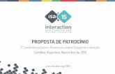 7ª Conferência Latino-Americana sobre Design de Interação …isa.ixda.org/2015/pdf/proposta-patrocinio.pdf · Interaction South America (ISA) é a conferência de Design de Interação,