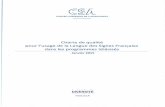 LSF.pdf · Charte de qualité pour l'usage de la Langue des Signes Française dans les programmes télévisés ... à travers les solutions de TV connectée, ... Pour l'Union nationale