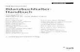 NWB Bilanzbuchhalter Bilanzbuchhalter Handbuch · 2009-08-14 · NWB Bilanzbuchhalter Bilanzbuchhalter Handbuch Herausgegeben von WP/StB Prof. Dr. Horst Walter Endriss Bearbeitet