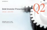 Debt Investor Presentation - Sampo Group€¦ · Debt Investor Presentation. DEBT INVESTOR CONTACTS. Markku Pehkonen, CRO. tel. +358 10 516 0014 . markku.pehkonen@sampo.fi. Peter