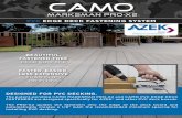 MARKSMAN PRO-X2 · 2018-05-07 · DESIGNED FOR PVC DECKING. The patent-pending CAMO MARKSMAN PRO-X2 and CAMO PVC EDGE DECK FASTENERS are designed specifically for AZEK ® and other