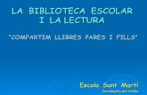 LA BIBLIOTECA ESCOLAR I LA LECTURA › dtvallesocc › documents › biblioteca › ... · OBJECTIUS Integrar l’ús de la biblioteca com a font per a la recerca d’informació
