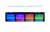AUTORADIO ANDROID 9...Autoradio Android 9.0 e document est propriété de la société HighTech-Privee SASU - Reproduction interdite Adresse : Hightech Privee SASU, 1 impasse des yclamens