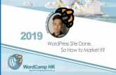 About Bernie Wong - 2019.hongkong.wordcamp.org · Head of Social Media, WPP APAC Marketing Campaign Lead, Yahoo! Lecturer, THEi, IVE Host, RTHK Columnist, The House News KOL, Blogger