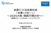 2025大阪・関西万博の空へ～ · ドローンの本格普及に向け、2050 年の ... 水素分科会での検討結果を基に、2025大阪・関西万博でのデモフライトを目指した、ドローン