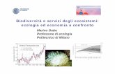 Biodiversità e servizi degli ecosistemi: ecologia ed economia a … · 2017-01-20 · Ecologia: le strutture biologiche più complesse IEFE 6-11-2009 Gatto - Biodiversità e servizi