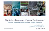 BigData: Quelques Enjeux Techniques BIG DATA/BIG ANALYTICS Split . 3 / The information contained in this document and any att ... NoSQL databases / simple & complex query Big Analytics:
