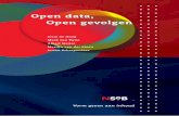 Open data, Open gevolgen - NSOB€¦ · Open data getting big 12 3. Over open en open data 15 Open als nieuwe ‘moral highground’ 15 Technisch open: van toegankelijk naar toegankelijker