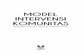 Model Intervensi Komunitas (Menciptakan Masyarakat yang ... › files › dosen › 294ba... · Model Intervensi Komunitas (Menciptakan Masyarakat yang Sadar Lingkungan Wisata) MODEL
