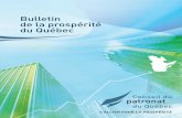 Bulletin de la prospérité du Québec - 2010 - Conseil …Dans un contexte d’évolution constante de la technologie et des besoins de main-d’œuvre qualifiée, la capacité d’un
