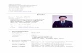 Resume - Akita Ulab-adachi/resume.pdf · E-mail: adachi@ipc.akita-u.ac.jp ----- Resume Name: Takahiro ADACHI Present Status: Associate Professor, Doctor of Engineering. Department