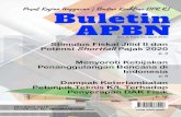 Stimulus Fiskal Jilid II dan Potensi Shortfall Pajak 2020 Menyoroti … · 2020-04-14 · Vol. V, Edisi 04, April 2020 Menyoroti Kebijakan Penanggulangan Bencana di Indonesia p. 8