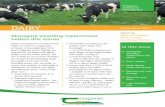 DAIRY - Teagasc · 2019-06-25 · DAIRY In this issue n Managing weanling replacement this winter n Grass matters n Make things easier this spring n Selective dry cow therapy n Dates