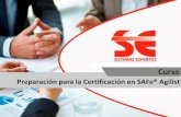 Preparación para la Certificación en SAFe® Agilist › sites › default › files › ...• Introducción al marco ágil de escalado (SAFe) • Abrazando una mentalidad Lean-Agile