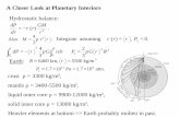 A Closer Look at Planetary Interiorsbasu/teach/ast020/notes/solarsys2.pdf · A Closer Look at Planetary Atmospheres Jupiter: Different atmospheric composition, e.g., H 2, He, CH 4,