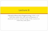 Lecture 8 - University of Michiganelements/5e/powerpoints/2013lectures/Lec8... · 2019-08-07 · Lecture 8 – Tuesday 2/5/2013 2 ! Block 1: Mole Balances ! Block 2: Rate Laws ! Block