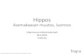 Hippos - Jyväskylä · 2016-05-02 · Hippos Asemakaavan muutos, luonnos Liikennesuunnittelumateriaali 27.4.2016. 25 Hippos Asemakaavan muutos, luonnos Liikennesuunnittelumateriaali