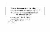 Reglamento de Organización y Funcionamiento · 4. ORGANIZACIÓN DE LA ENTRADA Y SALIDA, VIGILANCIA DE LOS TIEMPOS DE RECREO Y DE LAS EXCURSIONES. 4.1. Entradas y salidas 4.2. Recreos