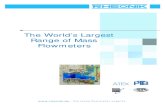 The World’s Largest Range of Mass Flowmeters · Coriolis Mass Flowmeter Overview. 2 - the mass flowmeter experts ... Coriolis Force and the Rheonik Range 안전 과 해양 분야의