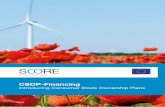 CSOP-Financing...CSOPs allow for the inclusion of municipalities and/or commercial investors like SMEs. Moreover, they offer an opportunity of advancing to economies of scale. At the