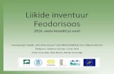 Liikide inventuur Feodorisoos - Soode taastamine · PowerPoint Presentation Author: jott Created Date: 5/26/2017 8:01:23 AM ...
